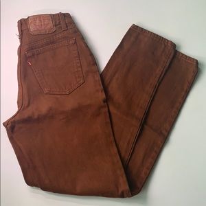 Rust Levis size 5 M